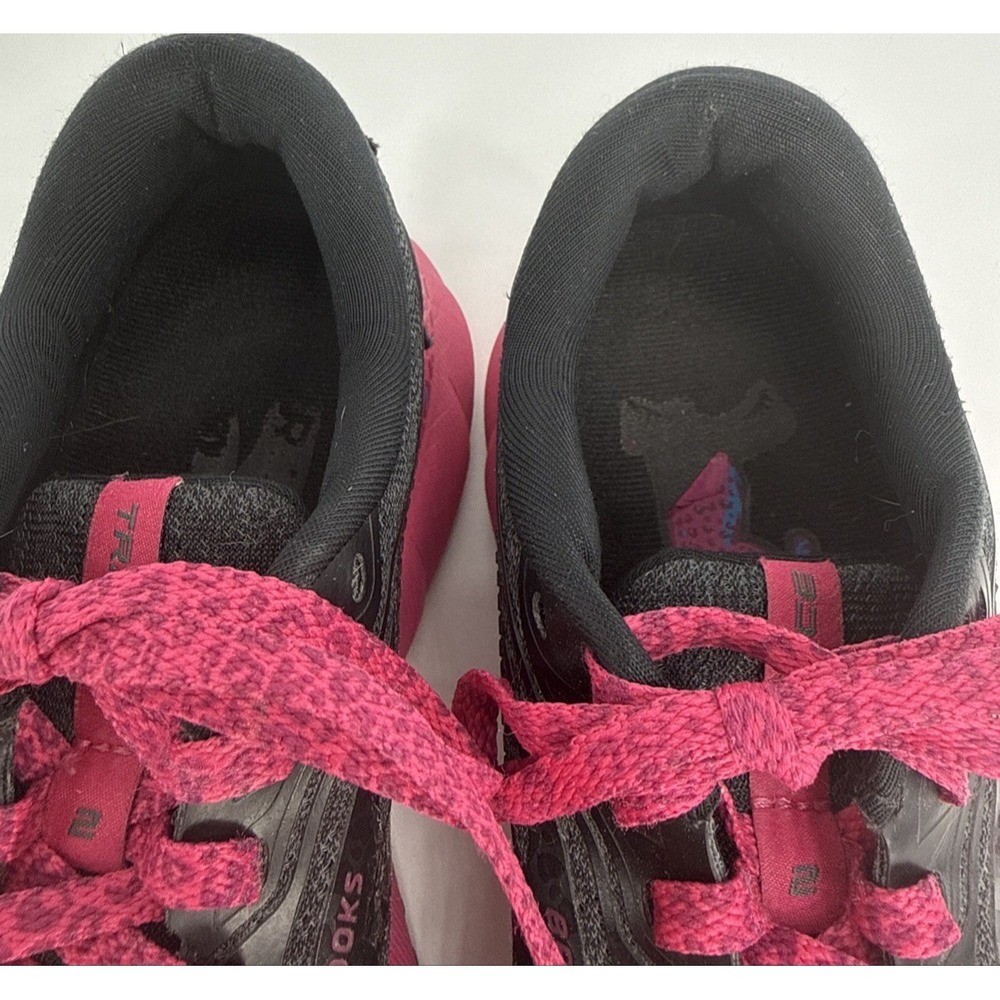 Brooks Trace 2 Running Shoes Women's 6.5 B Black Pink - Picture 11 of 13